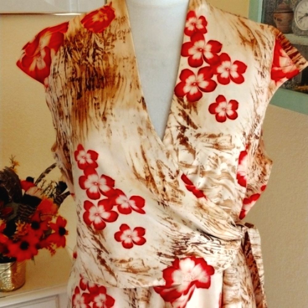Valerie Stevens Vintage Silk Dress - Picture 8 of 15